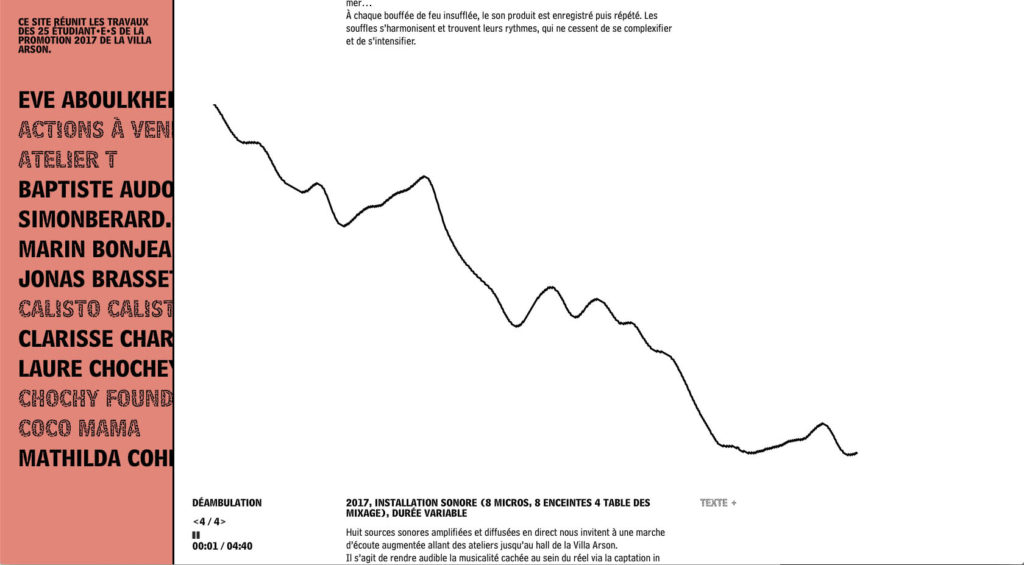Animation en temps réel depuis une source SoundCloud